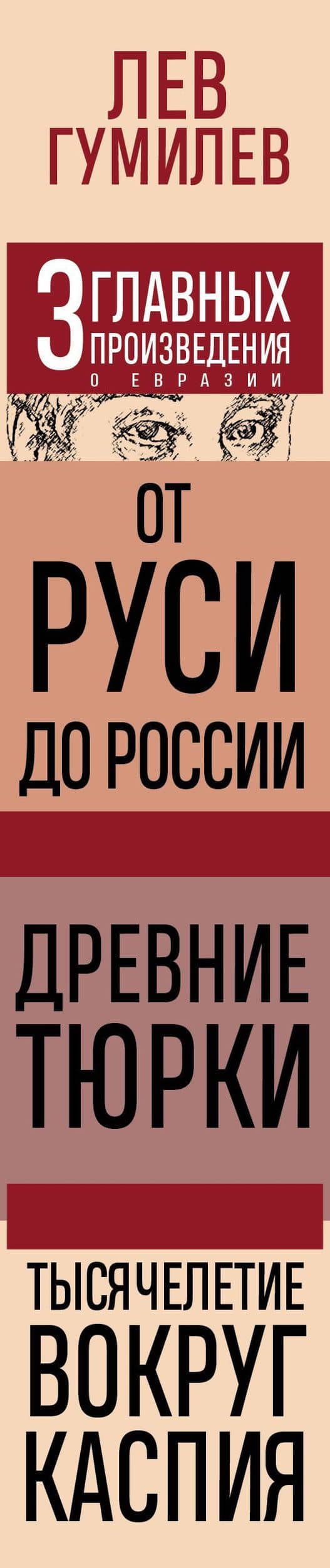 Лев Гумилев. От Руси к России. Древние тюрки. Тысячелетие вокруг Каспия — Гумилев Лев Николаевич (3)