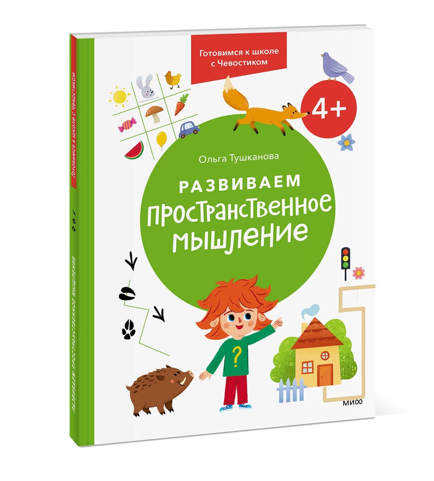Развиваем пространственное мышление. 4+. Готовимся к школе с Чевостиком. — Тушканова Ольга (3)