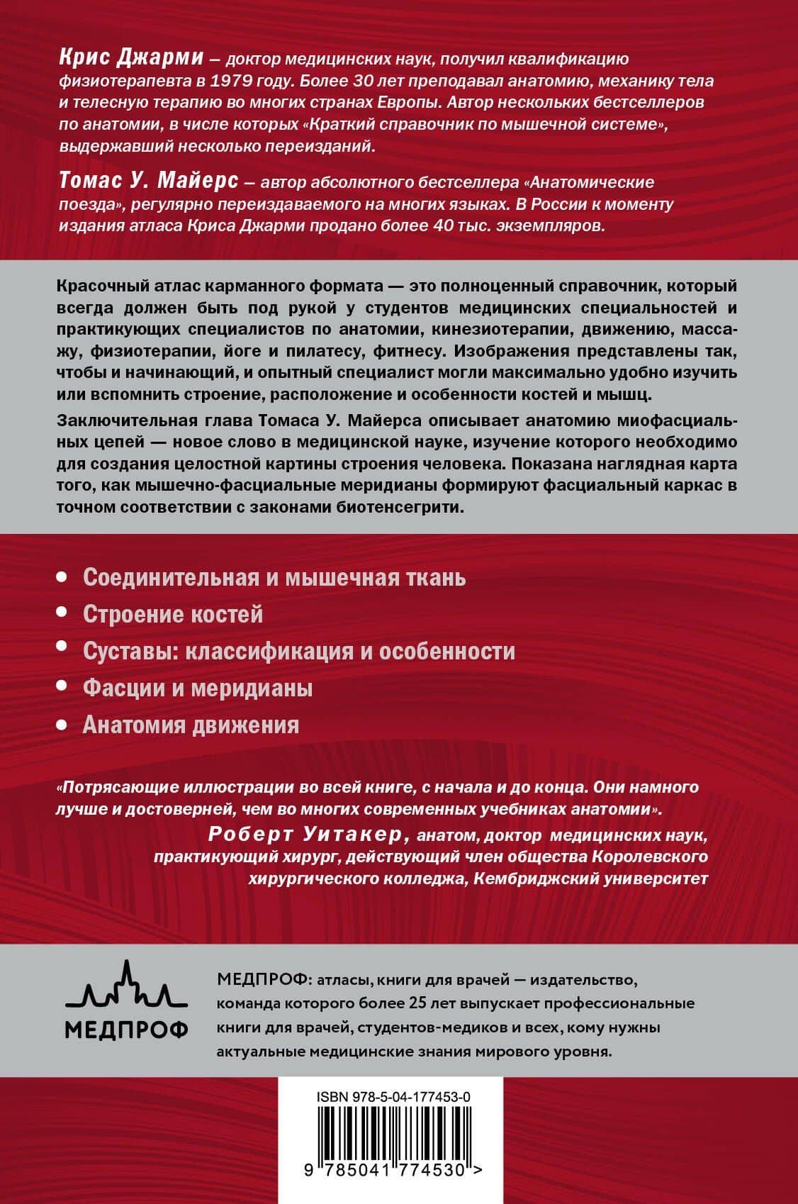 Современный атлас анатомии человека. Карманное пособие по строению костей, мышц, миофасциальных цепей и принципам движения тела — Джарми Крис (2)