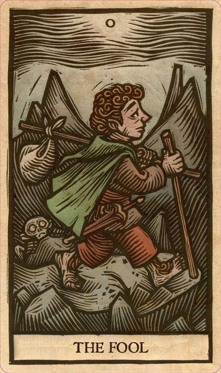 The Lord of the Rings Tarot 78 cards and Guidebook (Hijo Tomas) Властелин колец Таро 78 карт и гайдбук (Томас Хихо)/ Карты Таро — Томас Ихо (3)