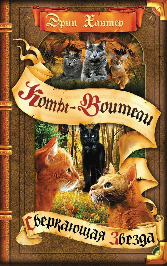 Коты-воители. Цикл Начало племен. Сверкающая Звезда. — Эрин Хантер