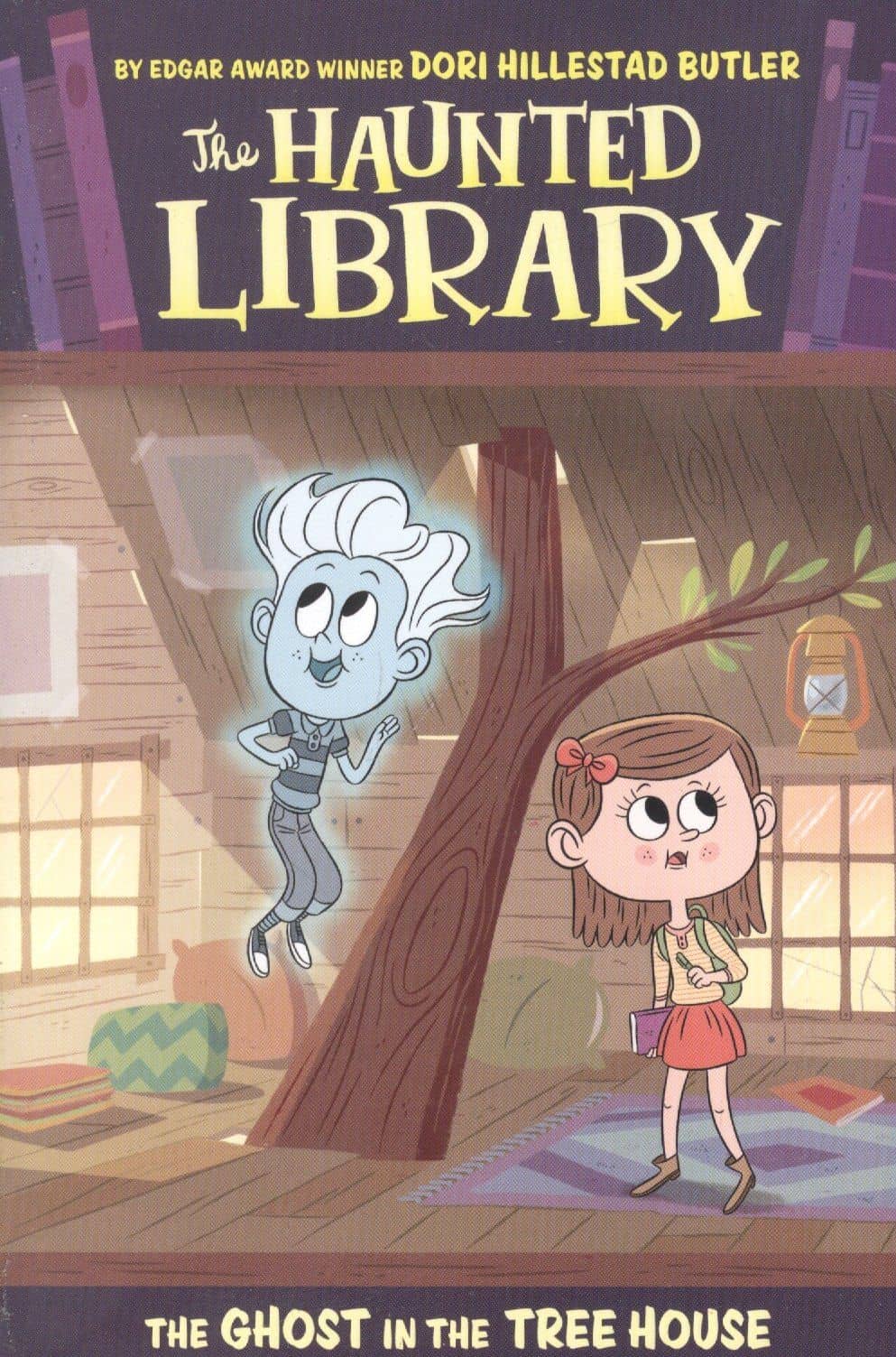 The Haunted Library: The Ghost in the Tree House 7 — Butler Dori Hillestad