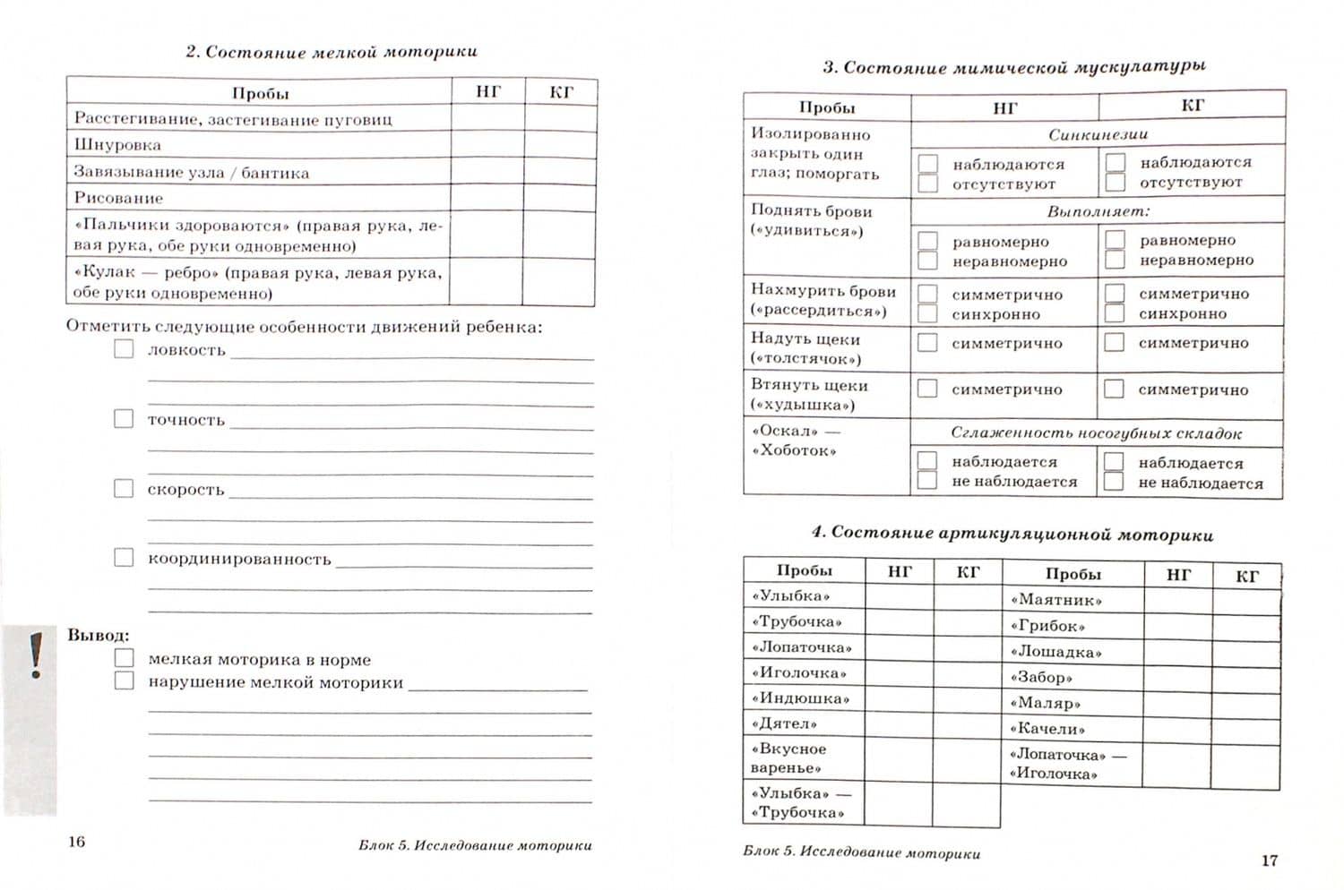 Обследование речи детей 5-6 лет с ОНР. Речевая карта для проведения обследования в старшей группе — Елена Витальевна Мазанова (2)