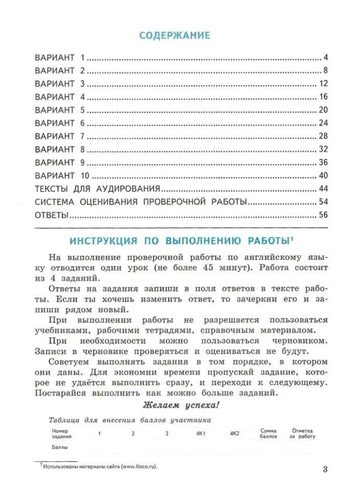 ВПР. Английский язык. 4 класс. Типовые задания. 10 вариантов заданий — Наталья Александровна Спичко (2)