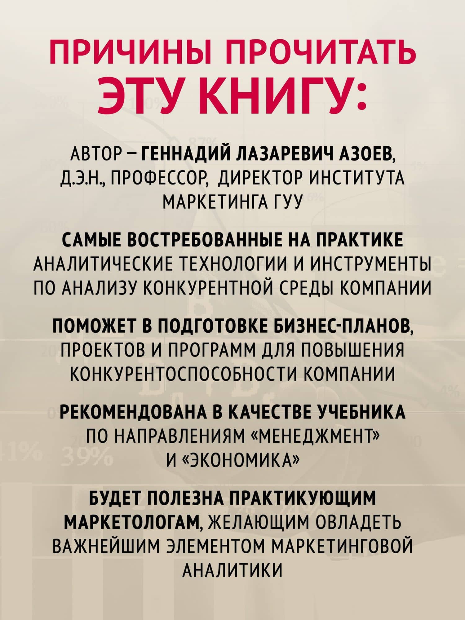 Анализ деятельности конкурентов. Учебник для вузов — Геннадий Лазаревич Азоев (3)