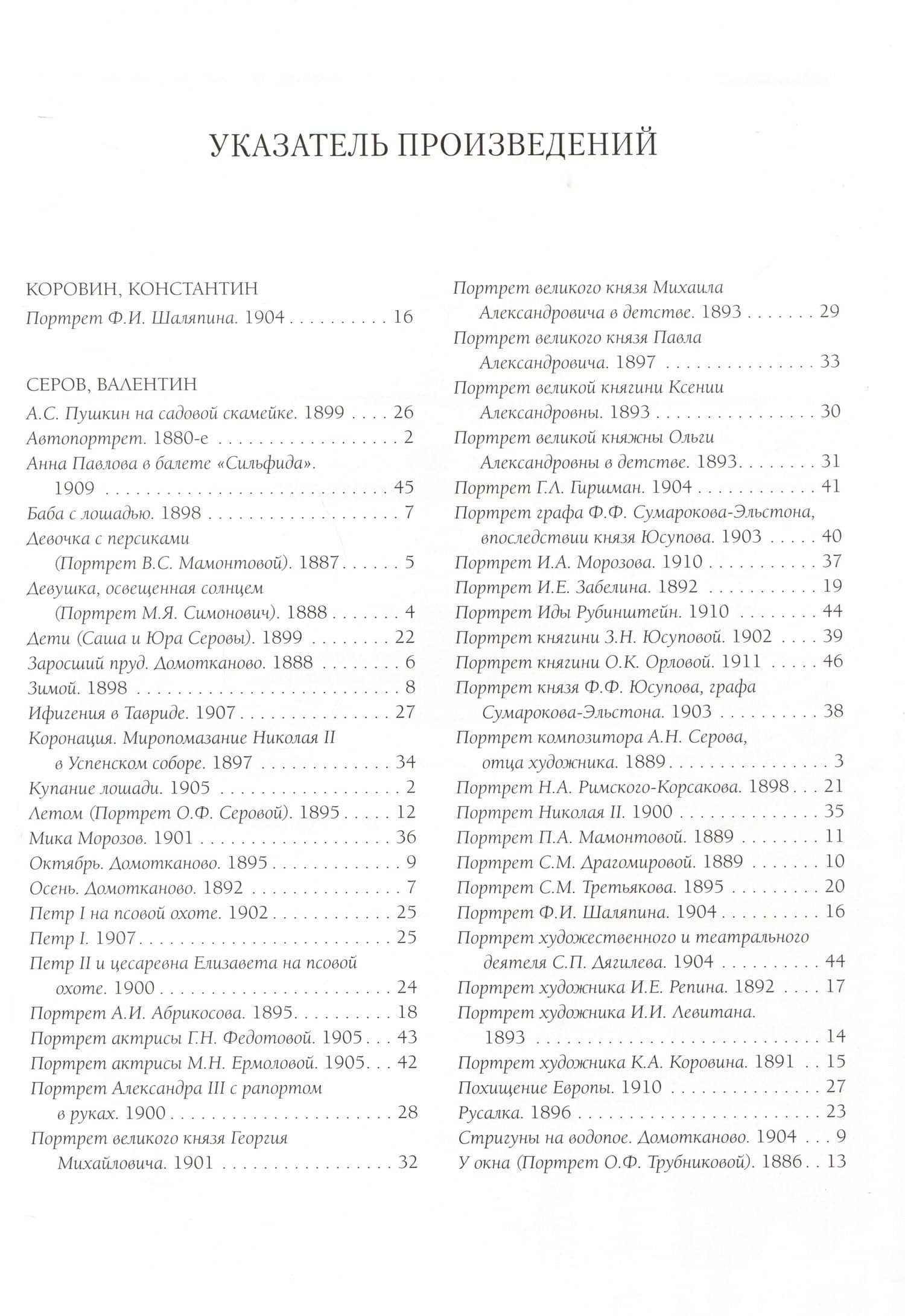Валентин Серов. Лучшие картины (2)