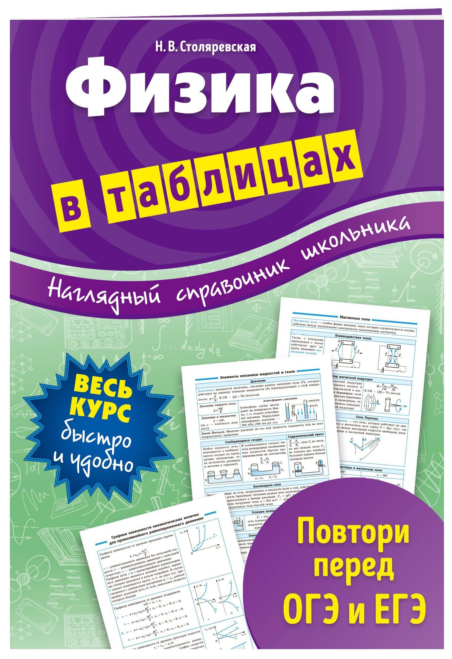 Физика в таблицах — Наталья Владиславовна Столяревская (3)