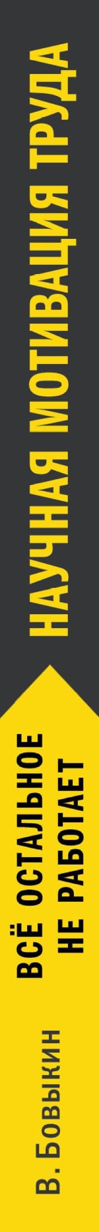 Научная мотивация труда. Всё остальное не работает. 2-е издание — Владимир Бовыкин (3)