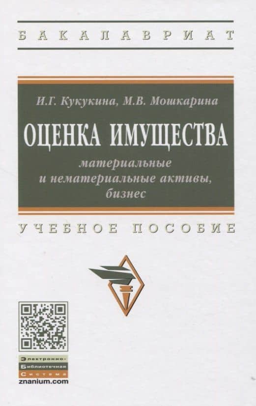 Оценка имущества: материальные и нематериальные активы, бизнес: Учебное пособие