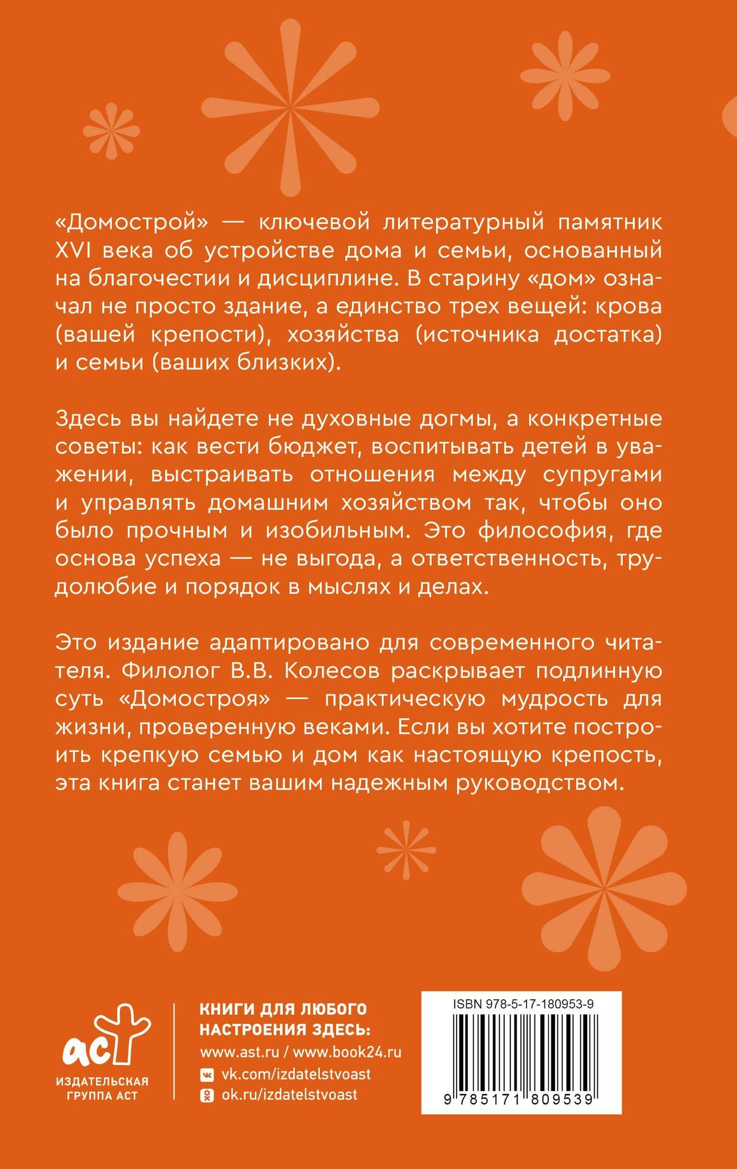 Домострой. Современное изложение: искусство строить дом и семью — Владимир Викторович Колесов (2)
