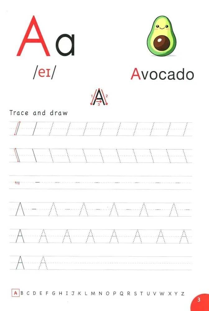 ABC. Handwriting Workbook for Kids. Прописи для детей по английскому языку — Кристина Викторовна Заграбчук (3)