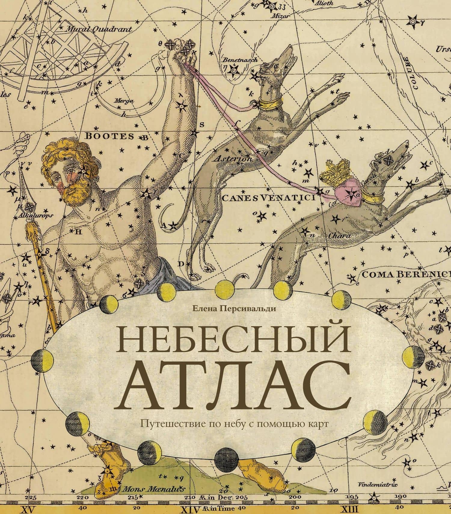 Небесный атлас. Путешествие по небу с помощью карт — Елена Персивальди