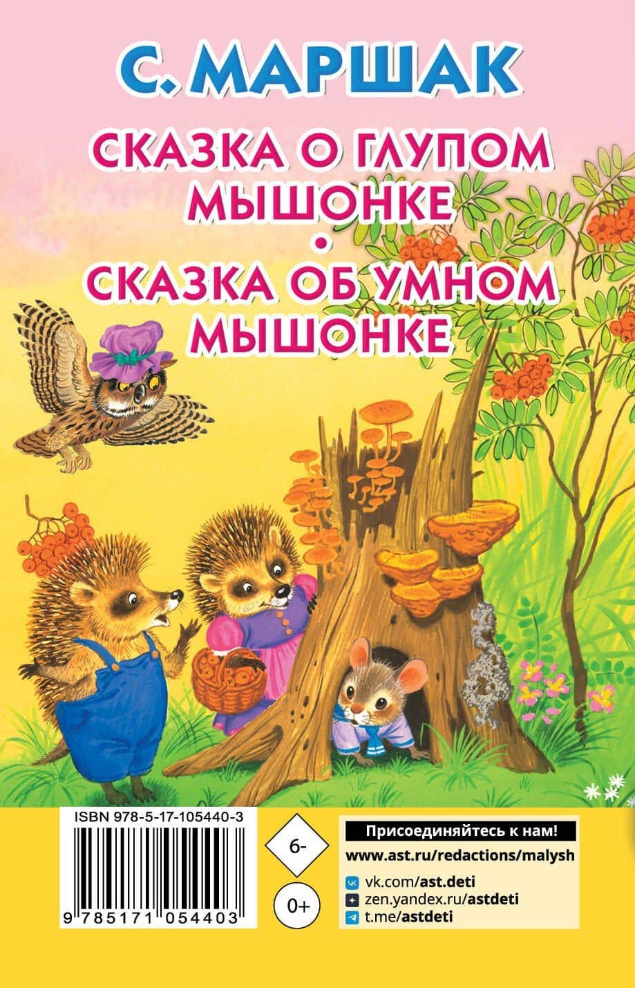 Сказка о глупом мышонке. Сказка об умном мышонке — Самуил Яковлевич Маршак (2)