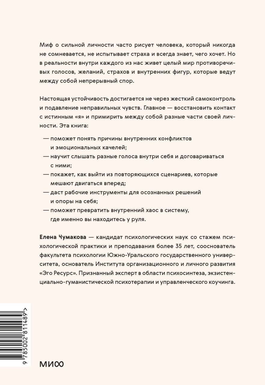 Устойчивая личность. Путь от внутреннего хаоса к центрированному «я» и опоре на себя — Елена Викторовна Чумакова (2)
