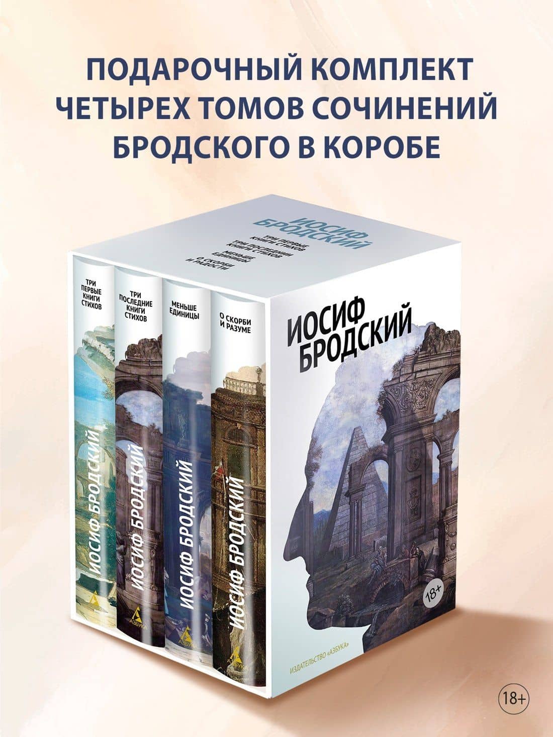 Стихотворения. Проза. Собрание сочинений в четырех томах (комплект в футляре) — Иосиф Александрович Бродский (3)