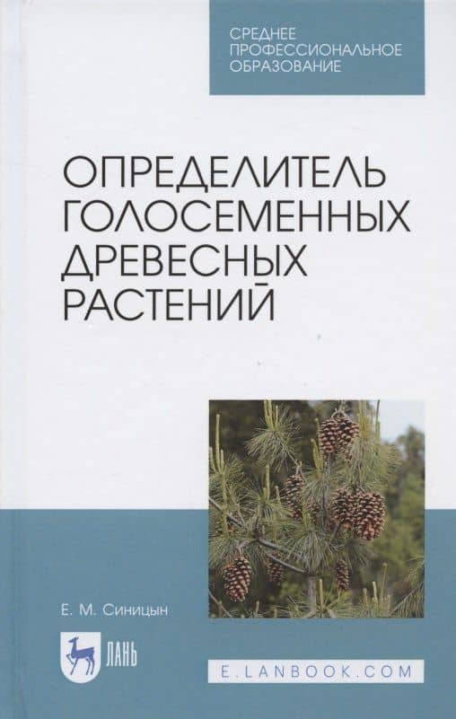Определитель голосеменных древесных растений — Евгений Михайлович Синицын