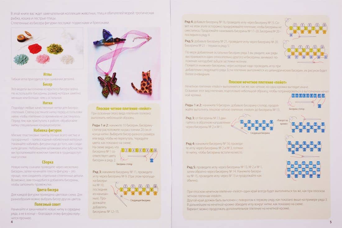 Объемные фигурки из бисера: Животный мир — Сьюзан МакНил (3)