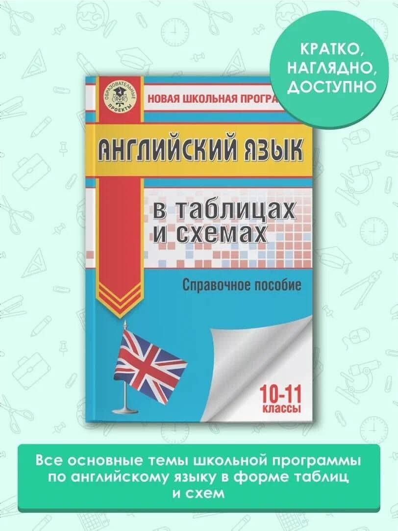 ЕГЭ. Английский язык в таблицах и схемах. 10-11 классы — Ольга Валентиновна Терентьева (3)