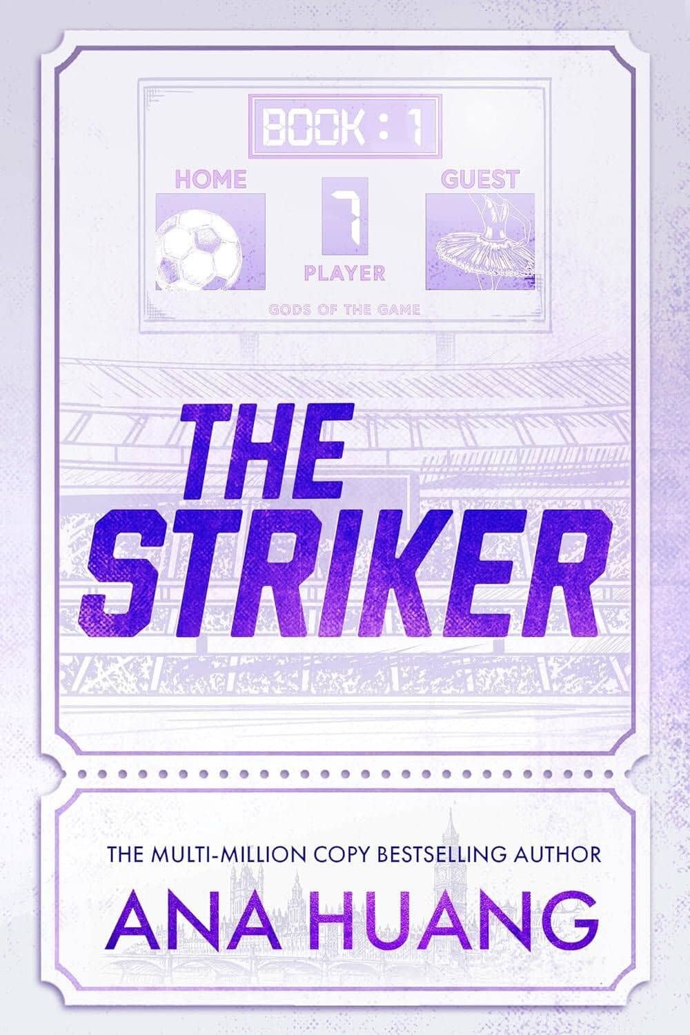 The Striker (Ana Huang) Страйкер (Ана Хуан) /Книги на английском языке (2)