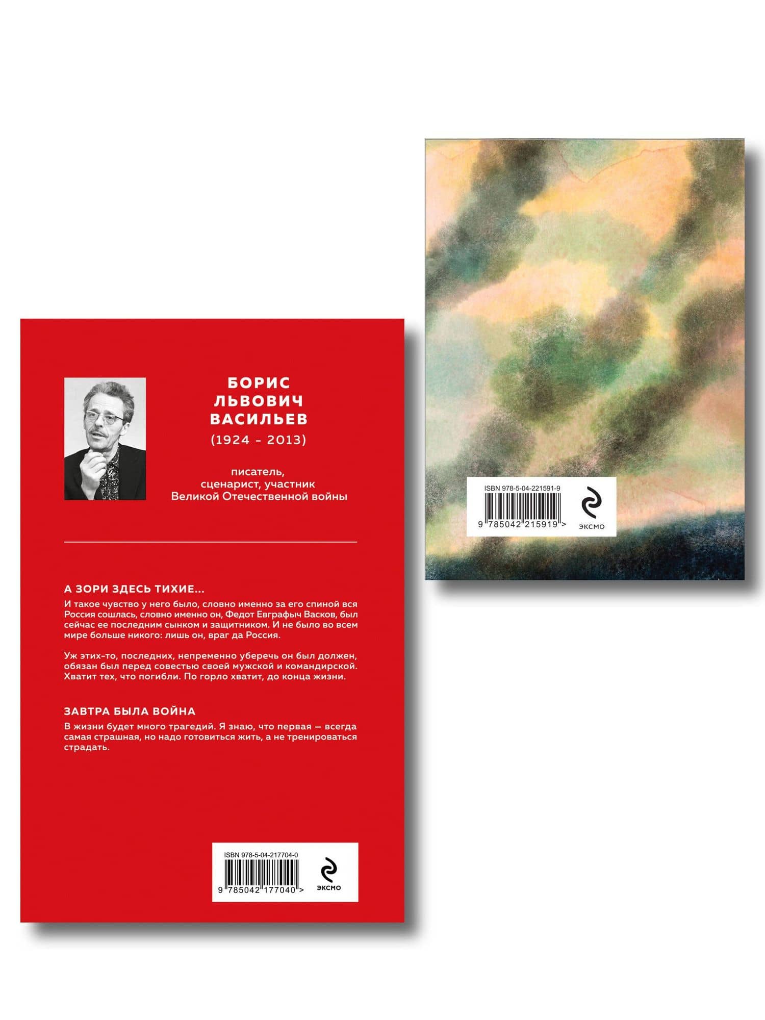 Женщины на войне (набор из 2-х книг: "А зори здесь тихие..." Б. Васильева и "Ветер с фронта. Стихотворения" Ю. Друниной) (2)