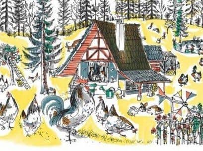 Домик бабушки Лизетты. Веселая история с картинками — Ханс Фишер (2)