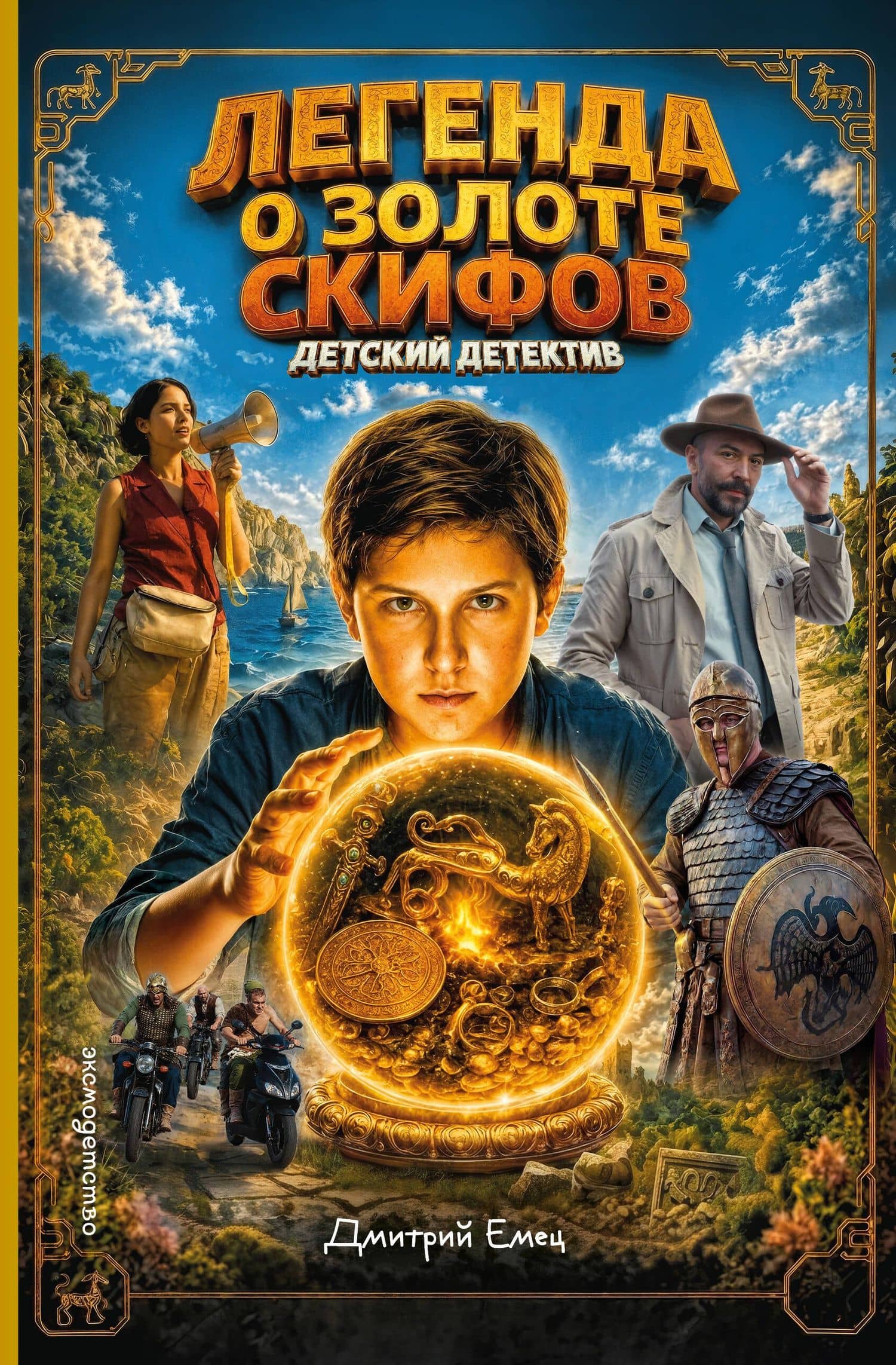 Золото скифов (ил. А. Крысова) (кинообложка) — Дмитрий Александрович Емец