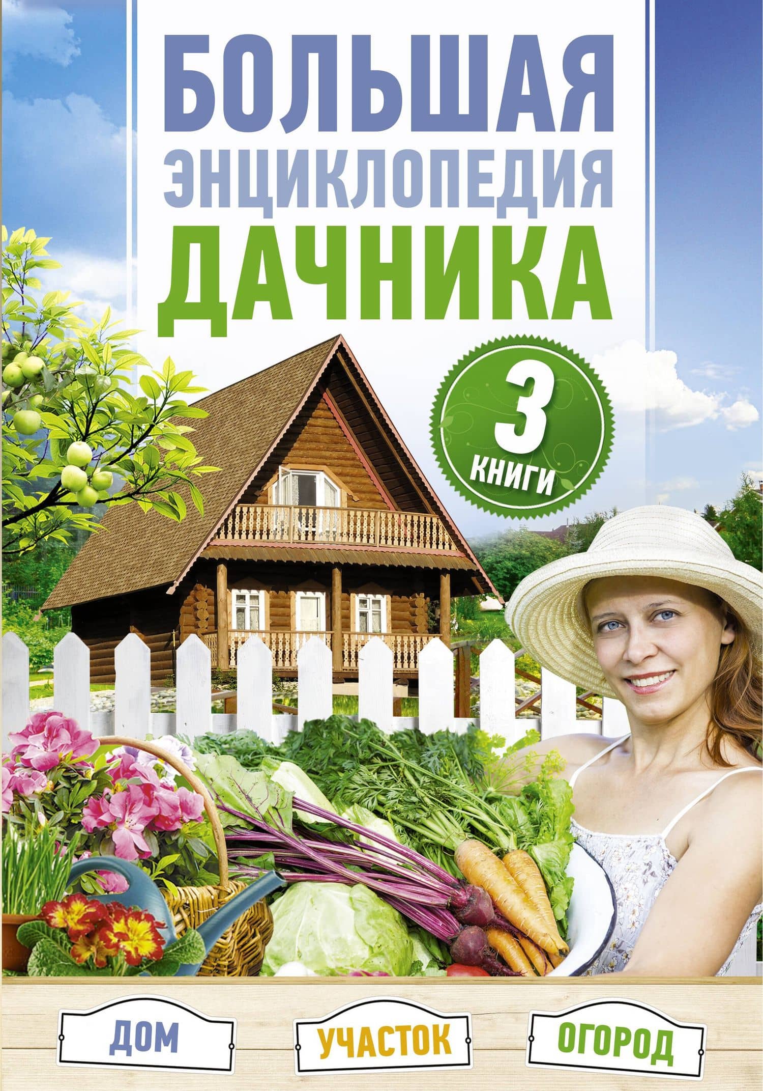 Большая энциклопедия дачника. Дом, участок, огород. — Виктор Наумович Россинский