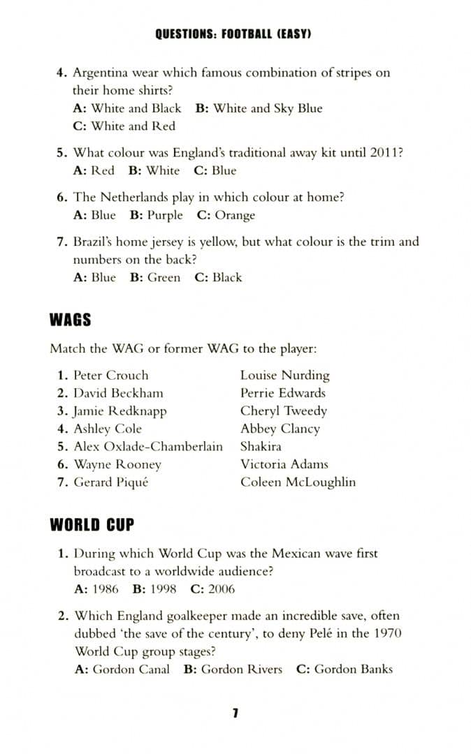 The TalkSport Quiz Book (3)