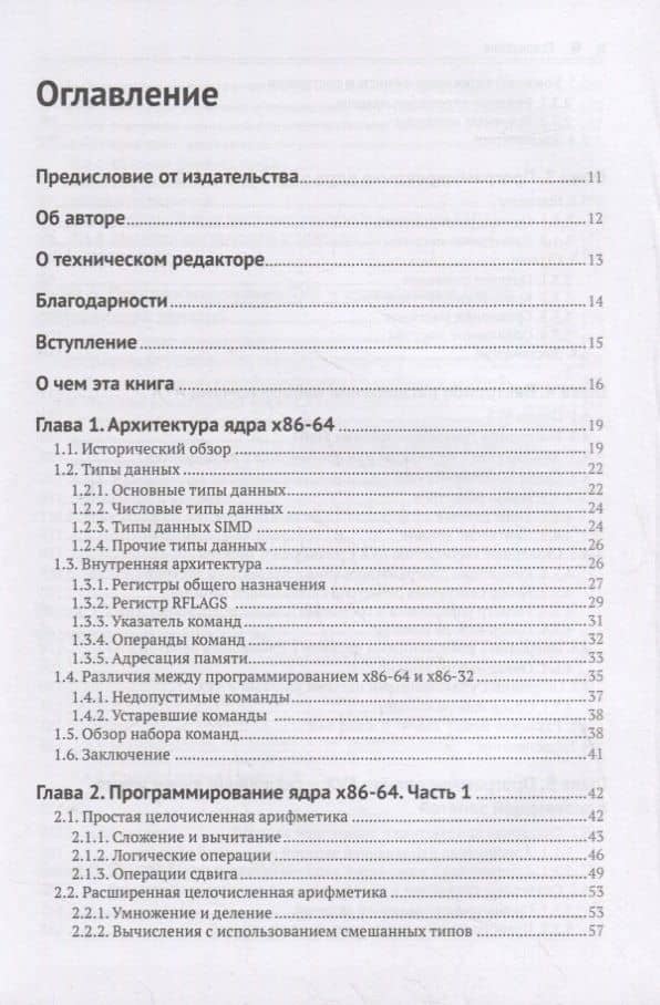 Профессиональное программирование на ассемблере x64 с расширениями AVX, AVX2 и AVX-512 — Даниэль Куссвюрм (2)