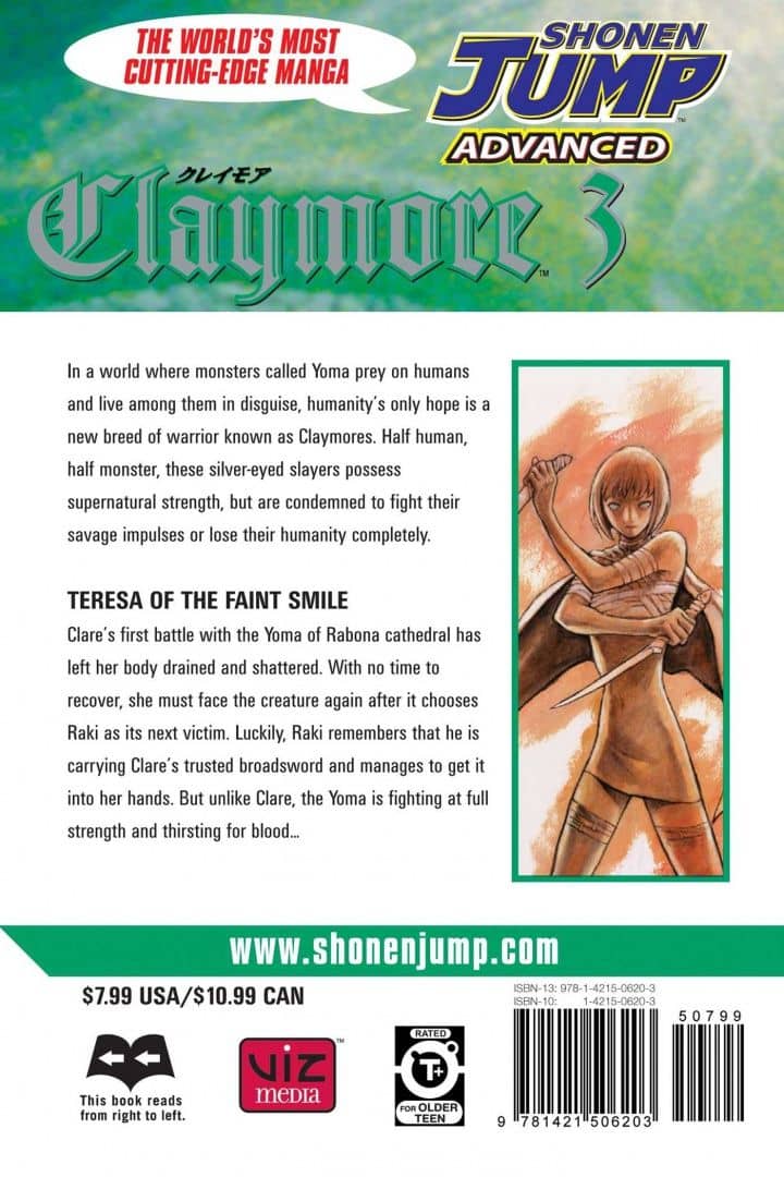 Claymore. Volume 3 — Norihiro Yagi (2)