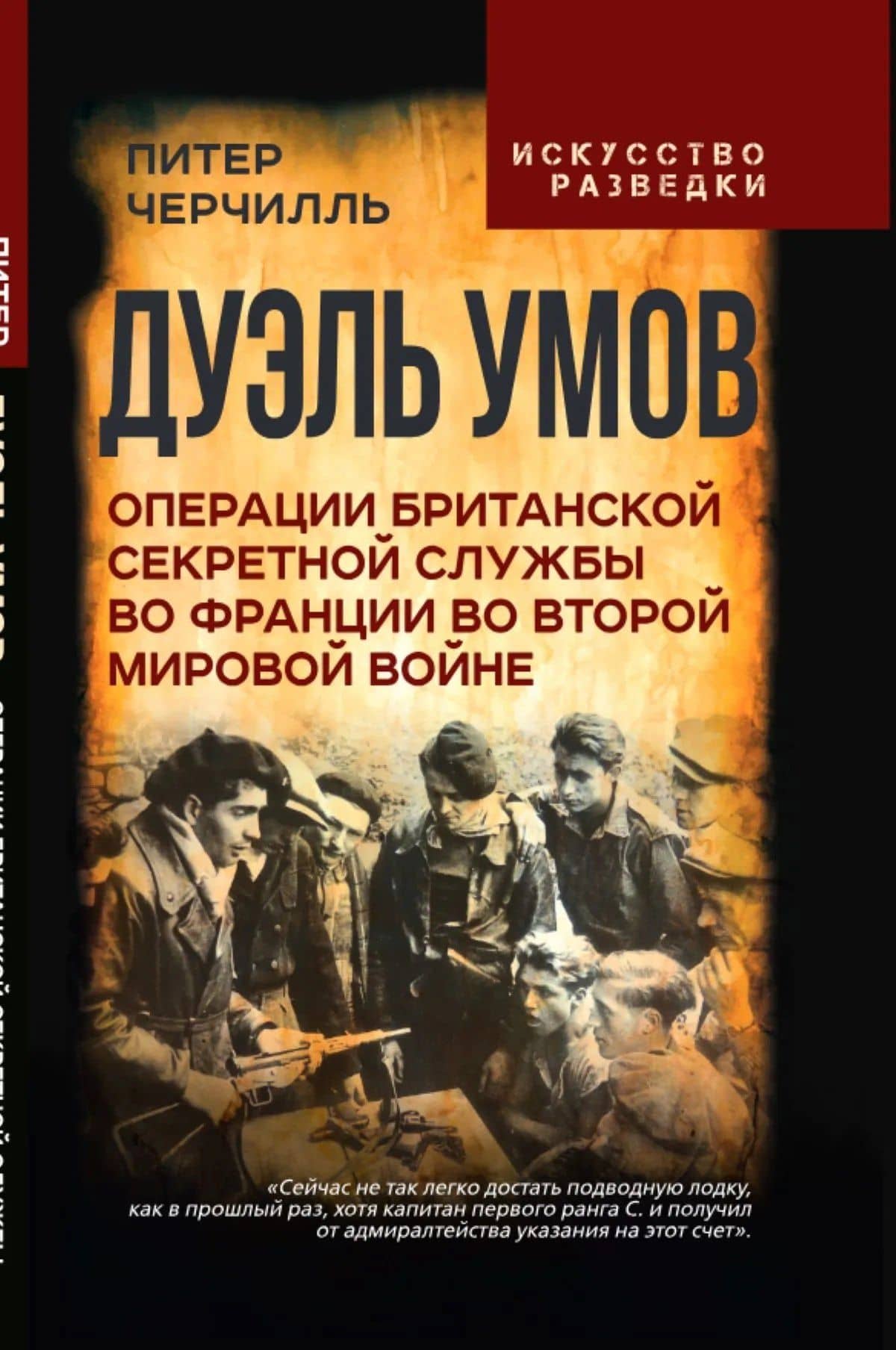 Дуэль умов. Операции британской секретной службы во Франции во Второй мировой войне — Питер Черчилль