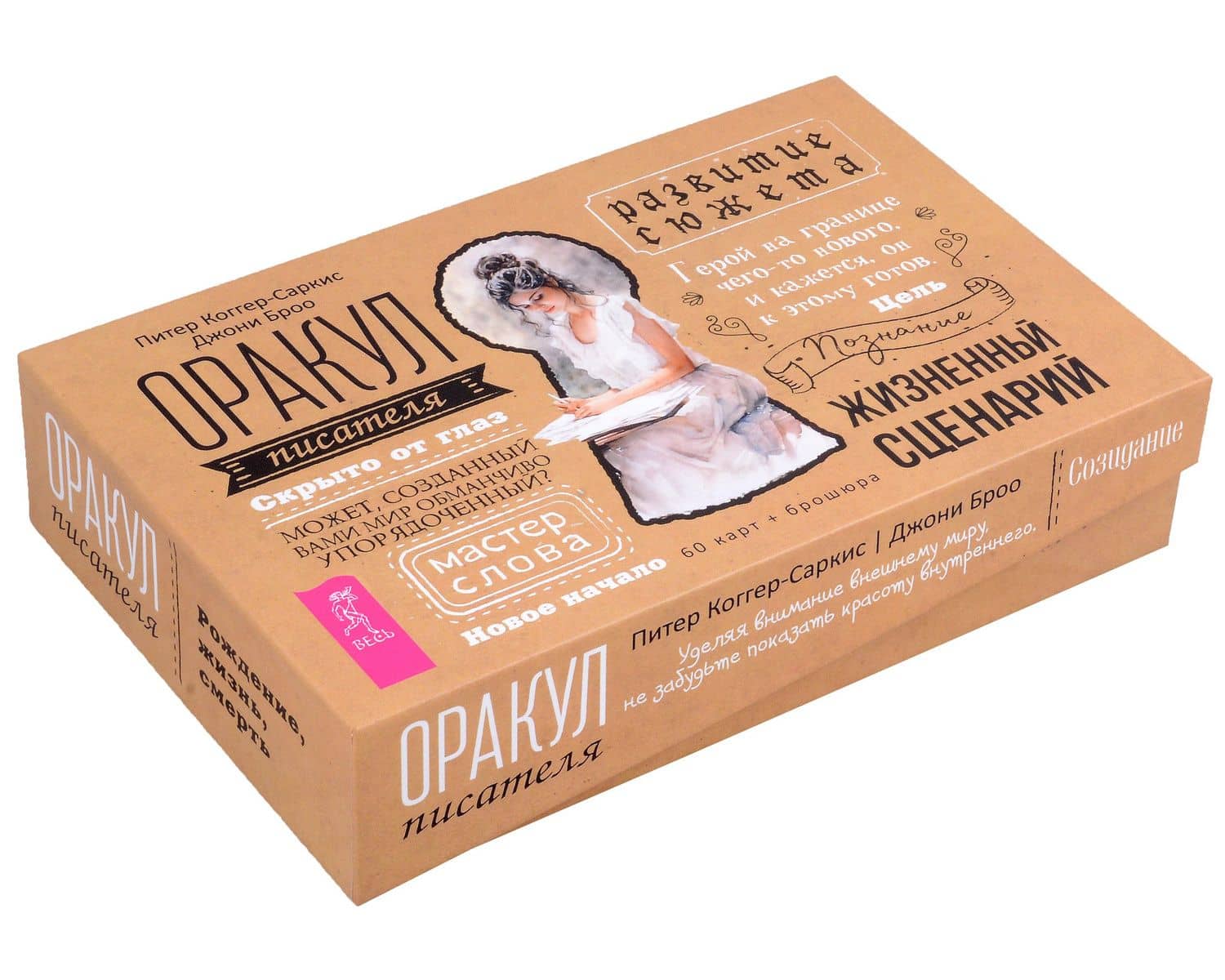 Оракул писателя (60 карт + брошюра) — Джони Броо (2)