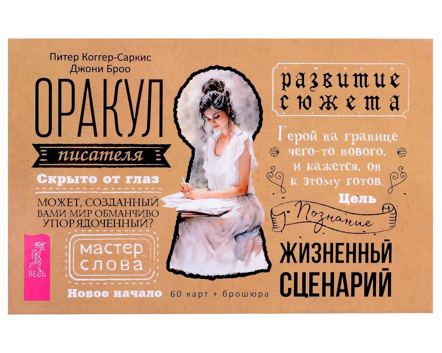 Оракул писателя (60 карт + брошюра) — Джони Броо