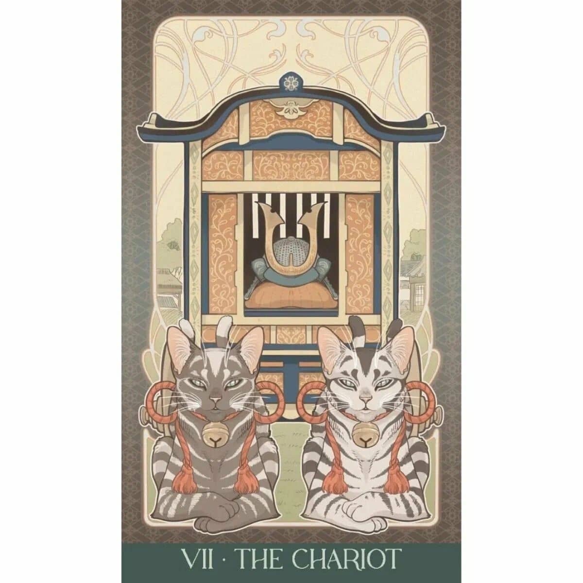 Japan Art Nouveau Tarot / Таро Японское Арт-нуво (78 карт) (3)