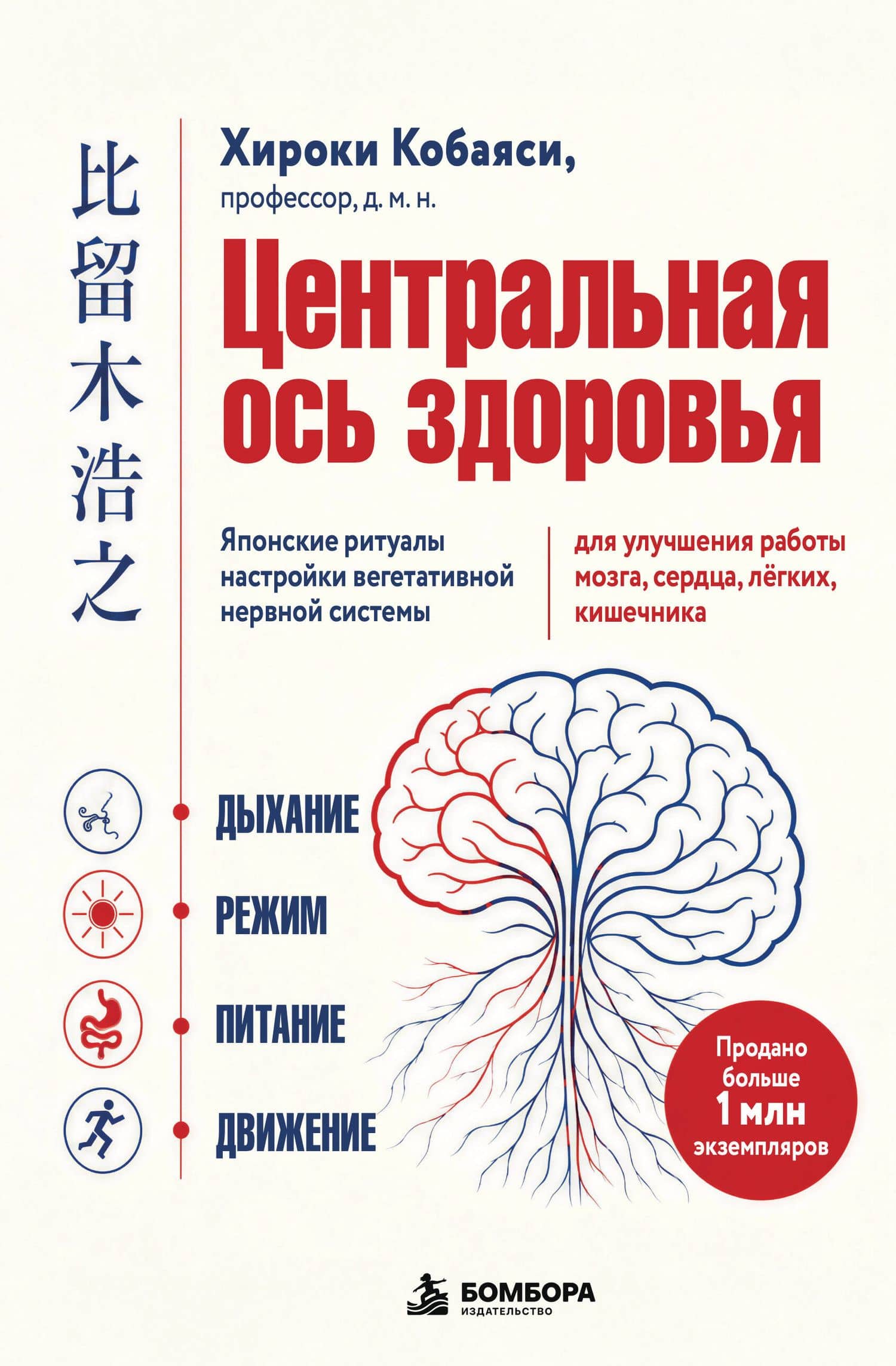 Центральная ось здоровья. Японские ритуалы настройки вегетативной нервной системы для улучшения работы мозга, сердца, лёгких, кишечника — Хироюки Кобаяси