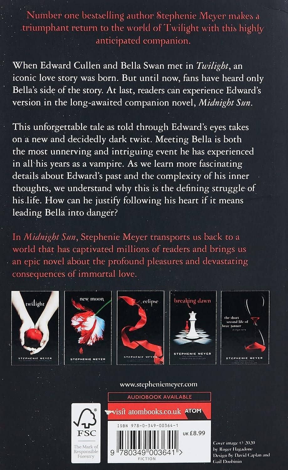 Midnight Sun (Stephenie Meyer) Солнце полуночи (Стефани Майер) /Книги на английском языке — Стефани Майер (2)