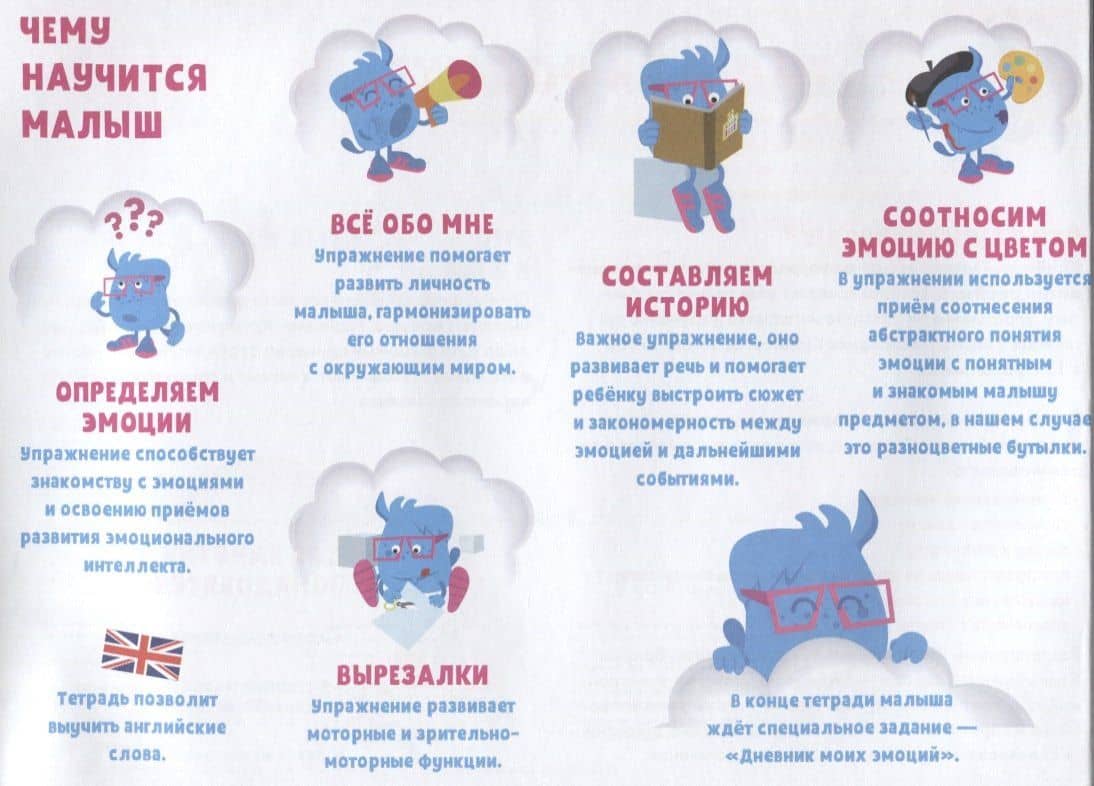 Эмоциональный интеллект. Развивающая тетрадь. 3 года — Наталия Долгачева (2)