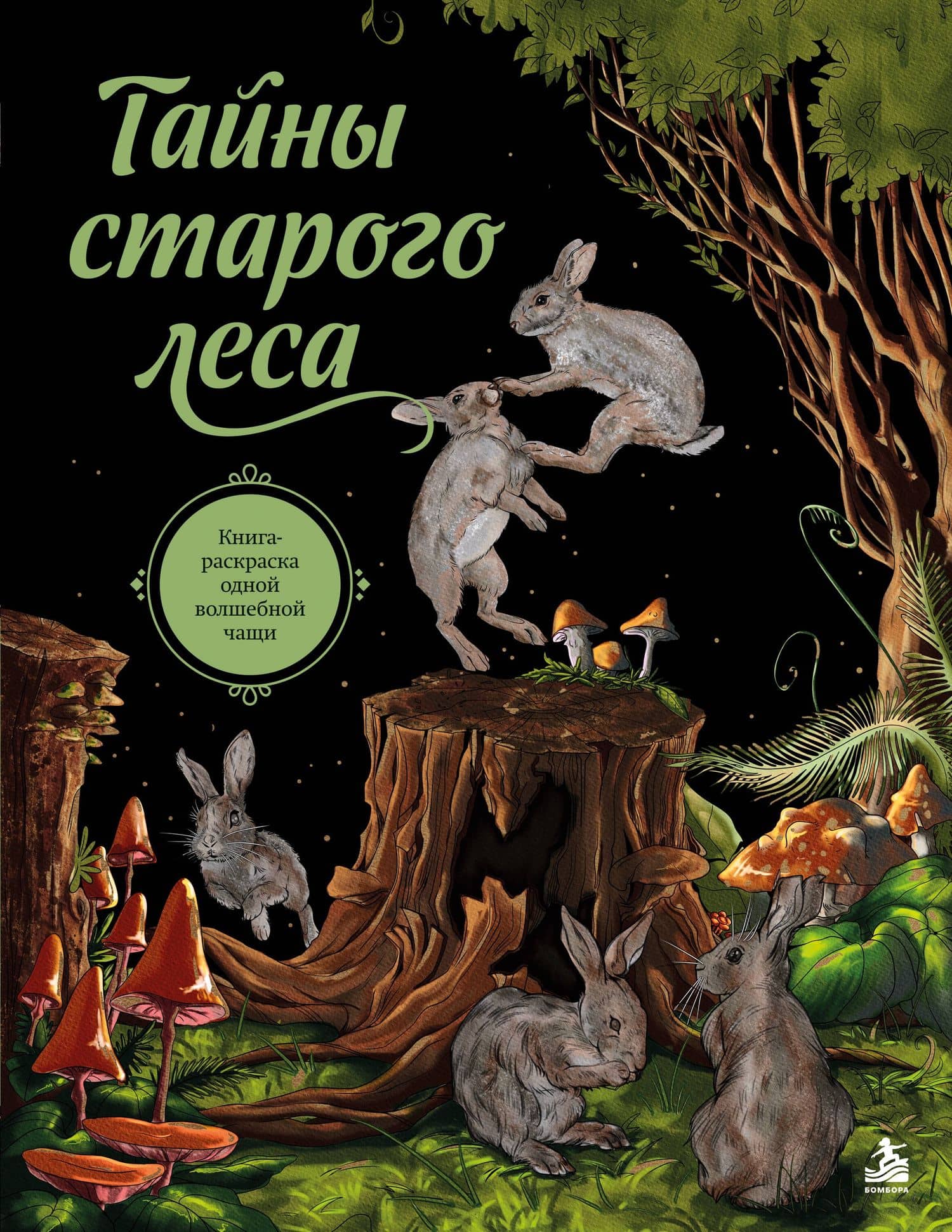 Тайны старого леса. Книга-раскраска одной волшебной чащи