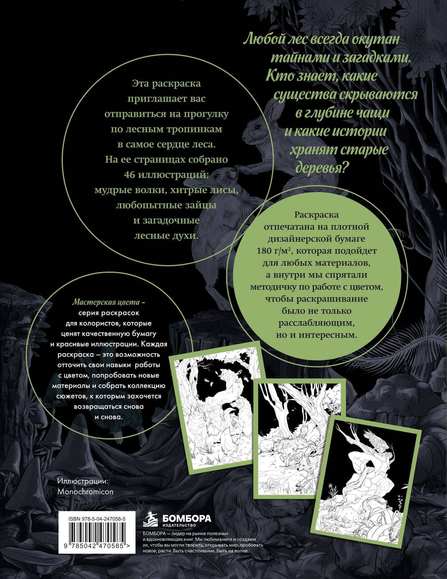 Тайны старого леса. Книга-раскраска одной волшебной чащи (2)