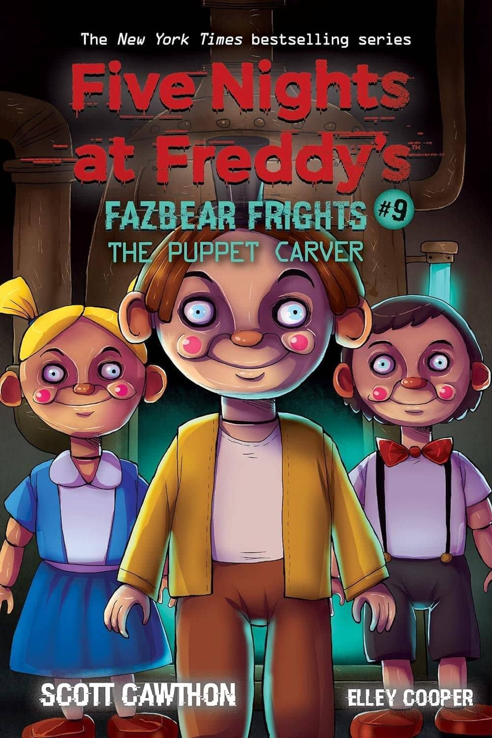 Five Nights at Freddy's Fazbear Frights 9 The Puppet Carver Пять ночей у Фредди Ужасы Фазбера 9 Кукольник / Книги на английском языке — Скотт Коутон