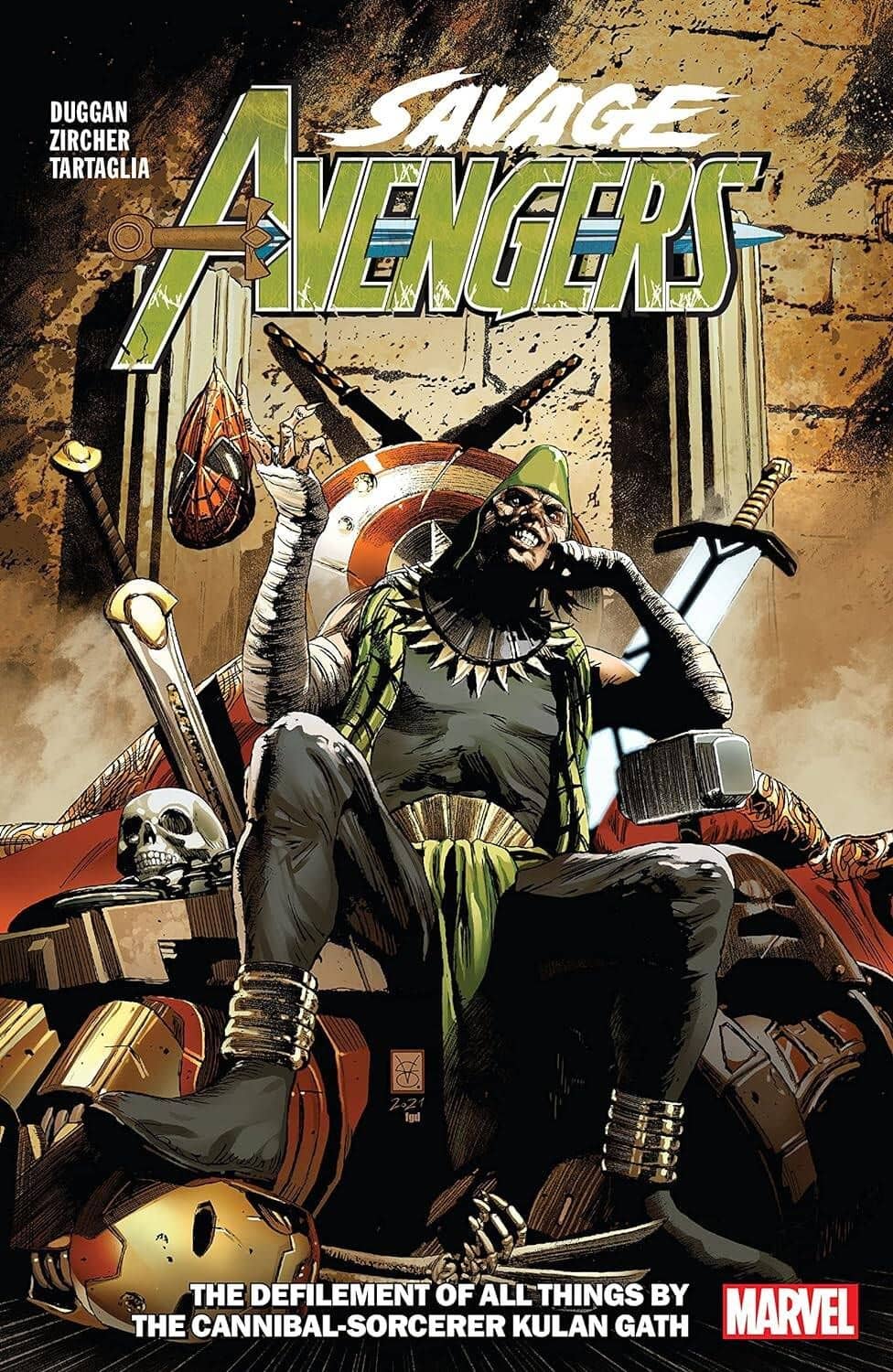 Savage Avengers. Volume 5: The Defilement Of All Things By The Cannibal-Sorcerer Kulan Gath — Джерри Дагган (2)