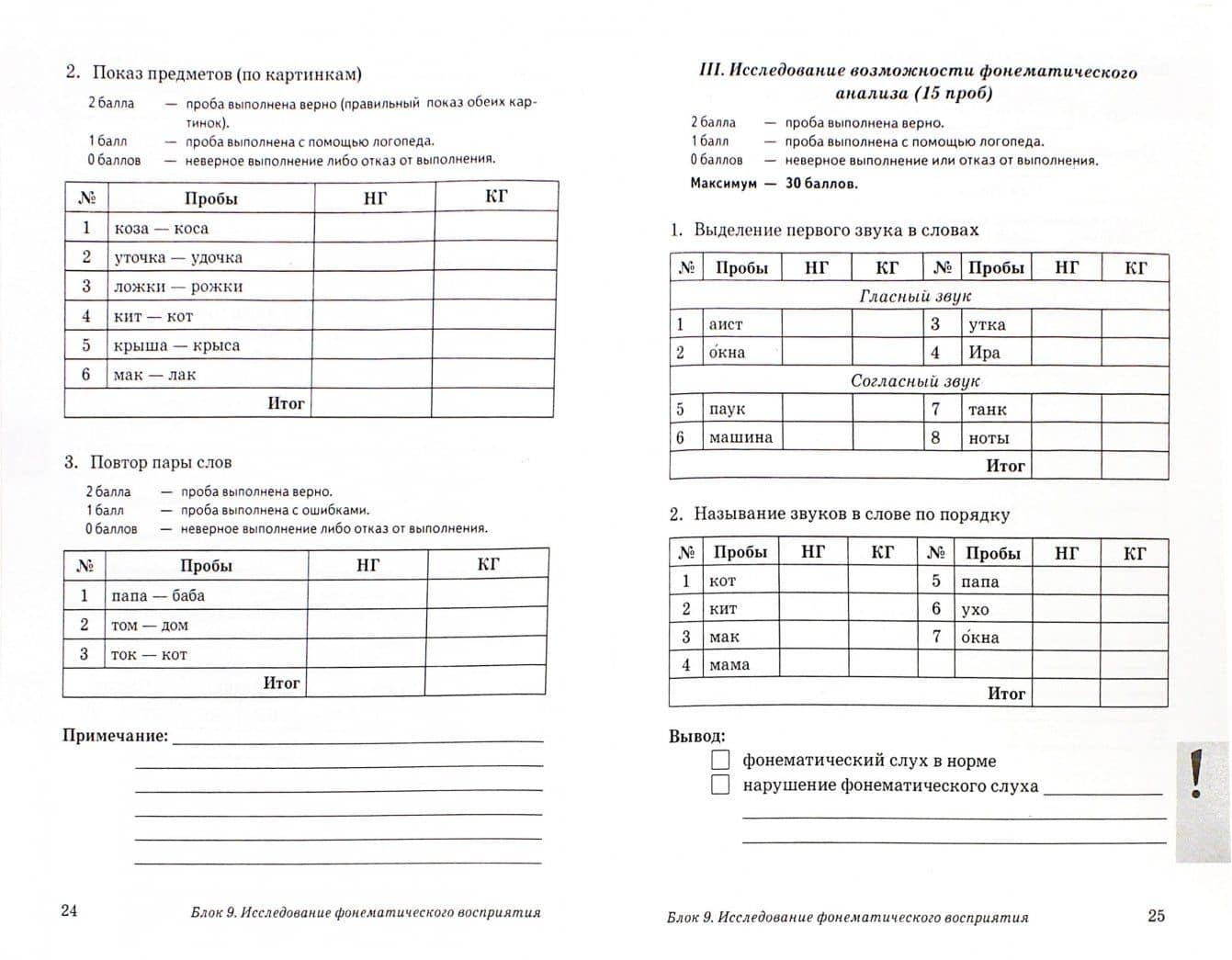 Обследование речи детей 4-5 лет с ОНР. Речевая карта для проведения обследования — Елена Витальевна Мазанова (3)