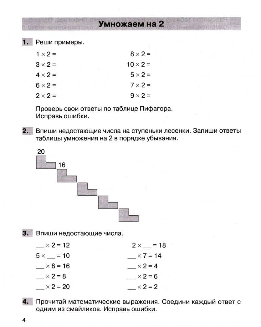 Математика. 2-4 классы. Все случаи умножения и деления. Тренажер. ФГОС — Татьяна Леонидовна Мишакина (2)