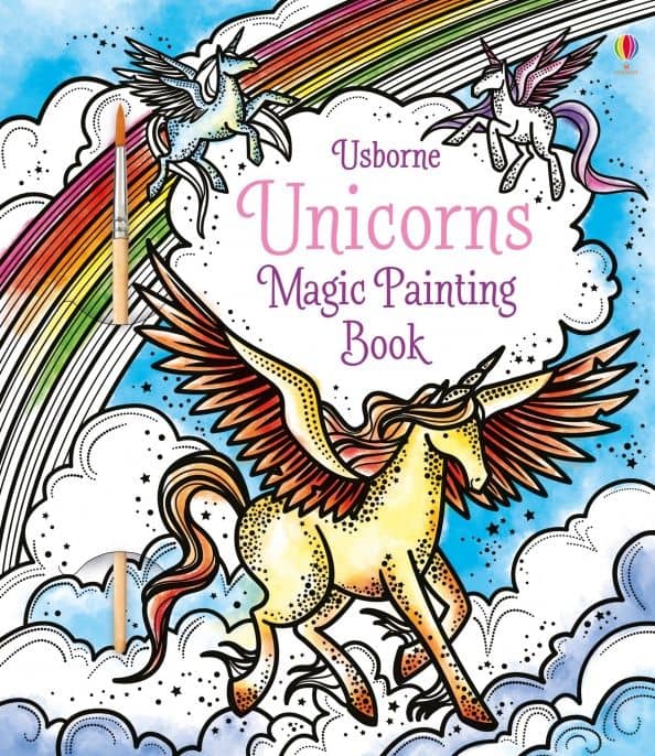Unicorns. Magic Painting Book