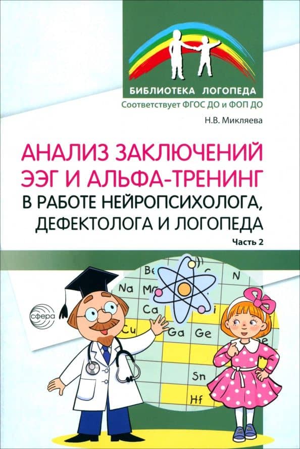 Анализ заключений ЭЭГ и альфа-тренинг в работе нейропсихолога, дефектолога и логопеда. Ч. 2 — Наталья Викторовна Микляева