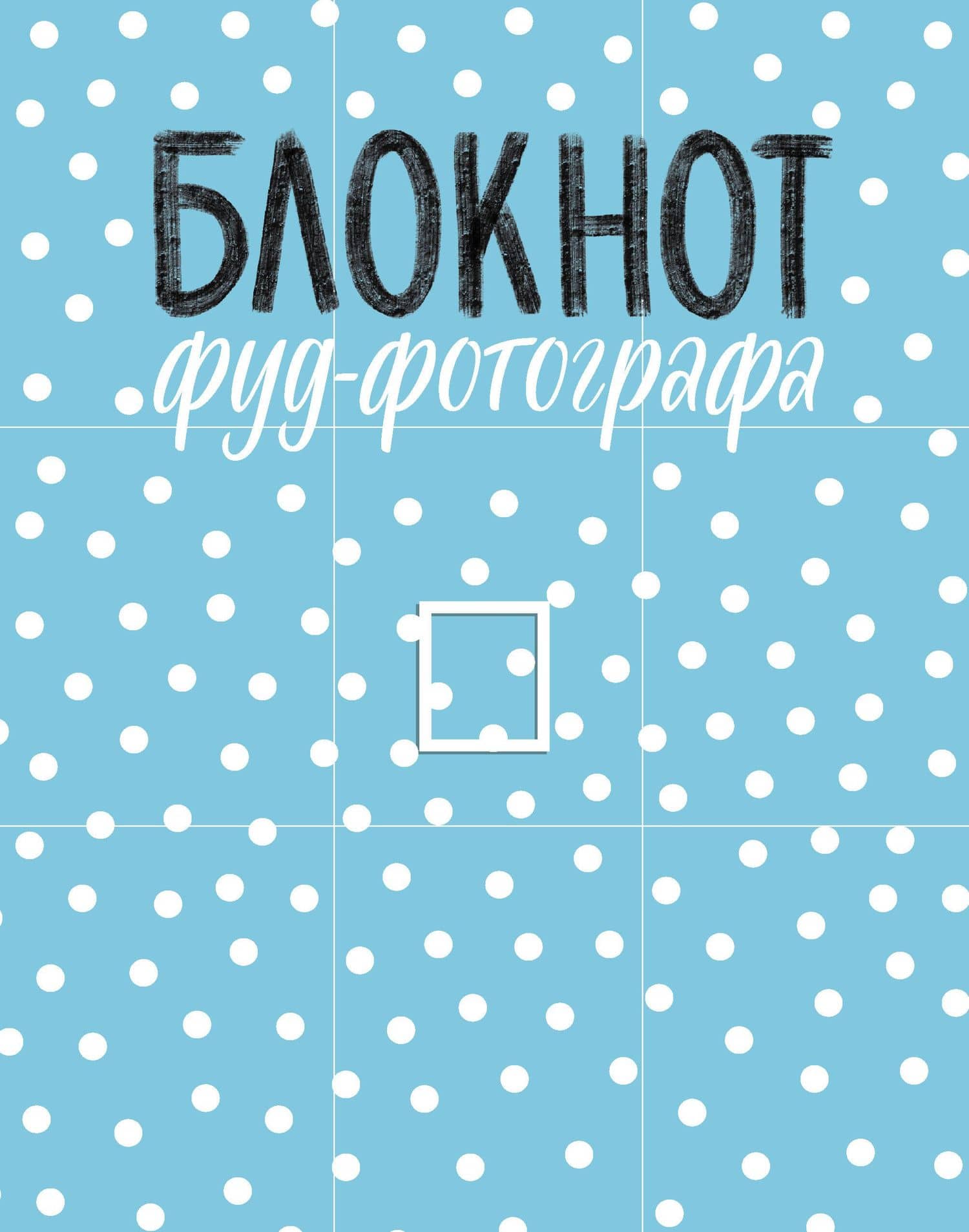 Блокнот фуд-фотографа (рисунок) — Анастасия Михайловна Зурабова