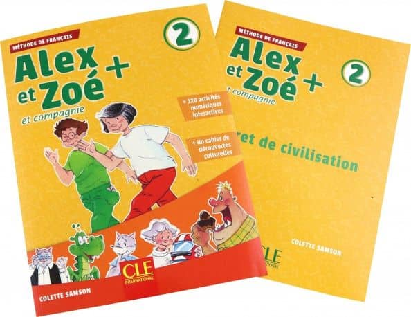 Alex et Zoé + 2. A1.2. Livre de l'élève + Livret de Civilisation + CD
