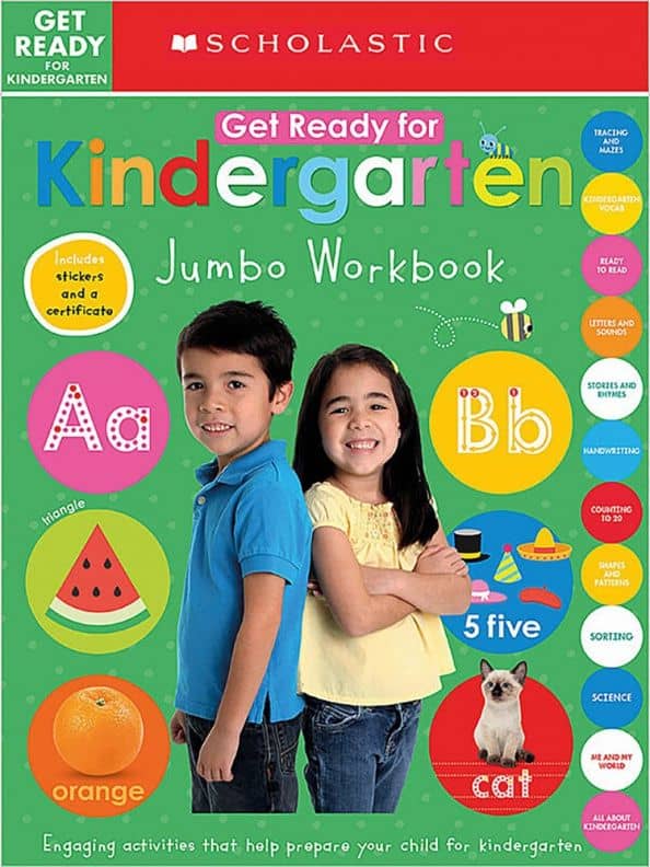 Get Ready for Kindergarten Jumbo Workbook