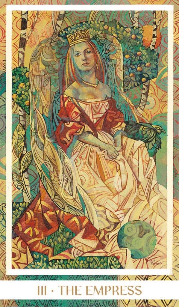 Crystal tarot / Таро Мистика витражей (78 карт) (3)