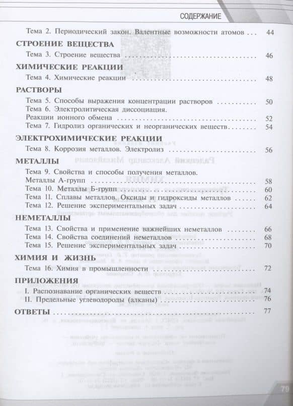 Радецкий. Химия. Тренировочные и проверочные работы. 10-11 классы / УМК Рудзитиса — Александр Михайлович Радецкий (2)